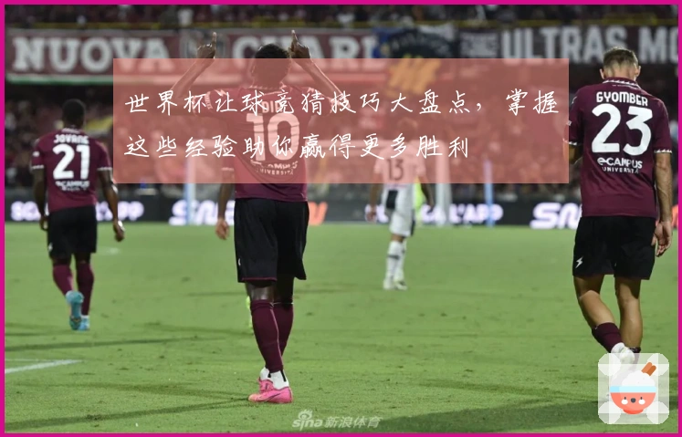 世界杯让球竞猜技巧大盘点，掌握这些经验助你赢得更多胜利